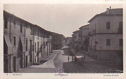 Postales: POSTAL AVI&Ntilde;O CALLE MAYOR FOT. GUITERAS