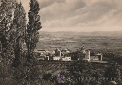 Cartes Postales: REAL MONASTERIO DE POBLET - VISTA GENERAL - ED. PLASENCIA - A&Ntilde;OS 50 - ESCRITA -