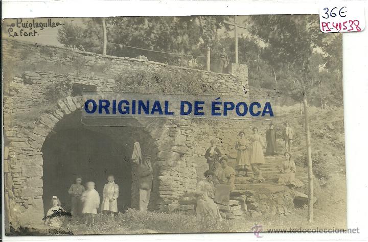 Postkarten: (PS-41538)POSTAL FOTOGRAFICA DE PUIGLAGULLA-LA FONT