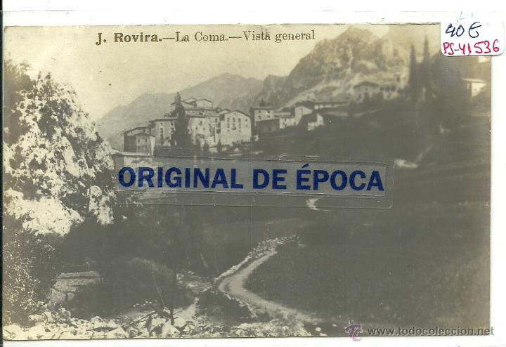 Postkarten: (PS-41536)POSTAL FOTOGRAFICA DE LA COMA-VISTA GENERAL