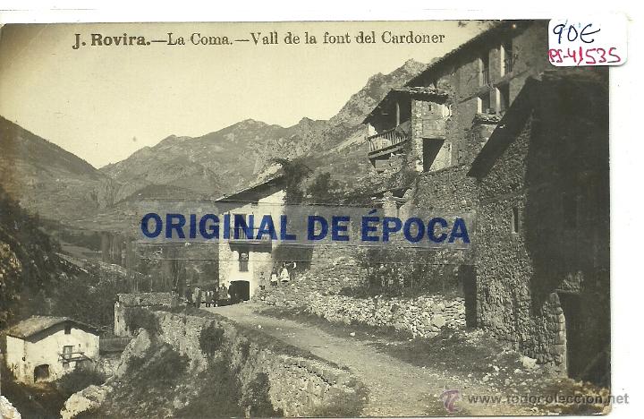 Postkarten: (PS-41535)POSTAL FOTOGRAFICA DE LA COMA-VALL DE LA FONT DEL CARDONER