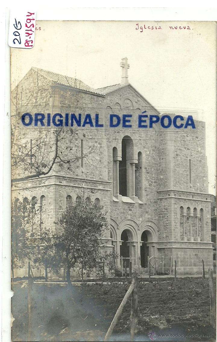 Postcards: (PS-41594)POSTAL FOTOGRAFICA DE ARTES-IGLESIA NUEVA