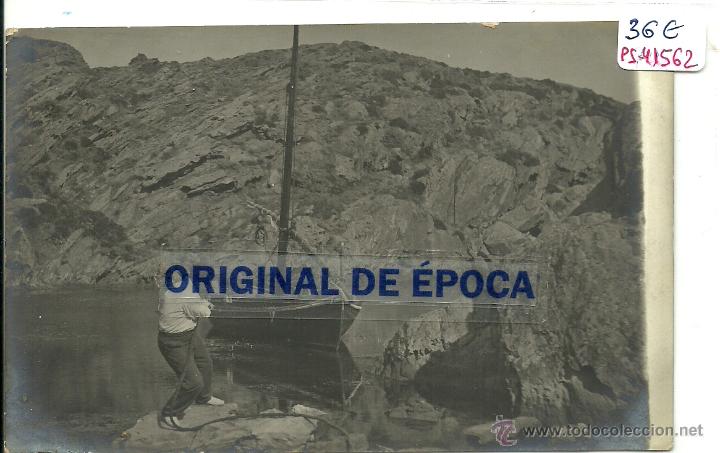 Postkarten: (PS-41562)POSTAL FOTOGRAFICA DE LA ESCALA-PESCADOR.FOTO J.ESQUIROL?