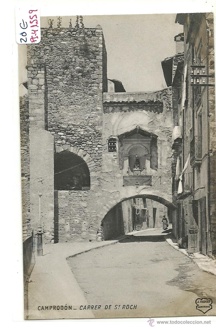 Postcards: (PS-41559)POSTAL FOTOGRAFICA DE CAMPRODON-CARRER DE ST.ROCH