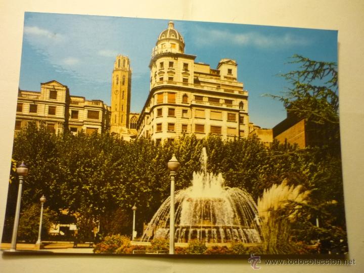 Postales: POSTAL LERIDA.-PL. DE LA PAZ.-ESCRITA--BB