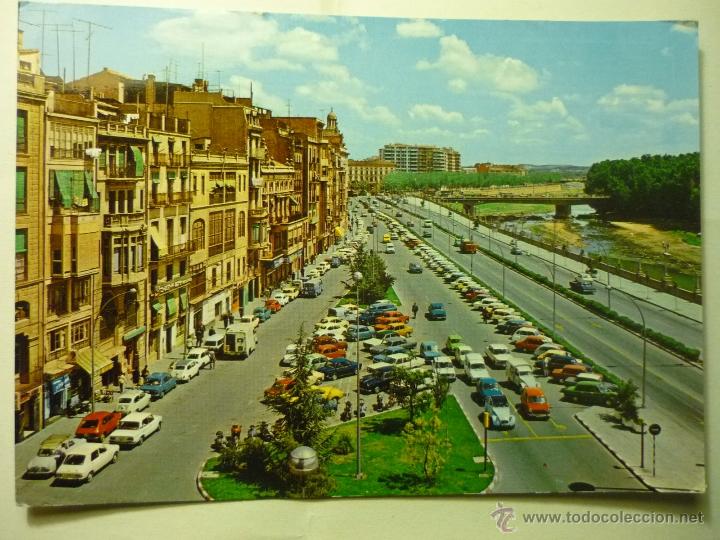 Postales: postal lerida .- av.blondel y rio segre