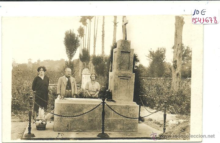 Postales: (PS-41678)POSTAL FOTOGRAFICA DESCONOCIDA-CEMENTERIO.FOTO L.OLVERA