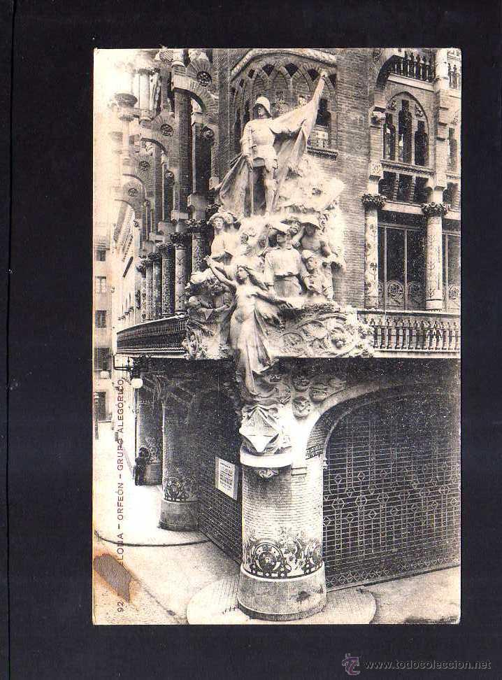 Postales: Barcelona. Orfe&oacute;n. - Foto 1