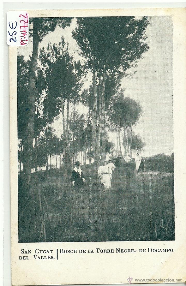 Postkarten: (PS-41722)POSTAL DE SAN CUGAT-BOSCH DE LA TORRE NEGRE.DE DOCAMPO DEL VALLES