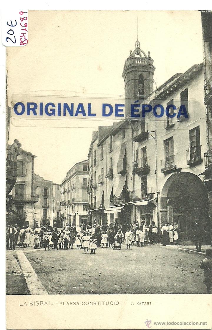 Postkarten: (PS-41689)POSTAL DE LA BISBAL-PLASSA CONSTITUCIO