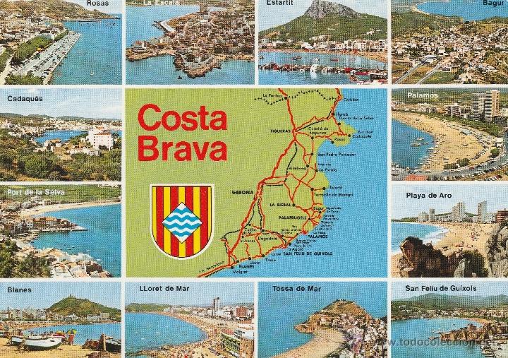 Postales: N&ordm; 13345 POSTAL COSTA BRAVA GERONA - Foto 1