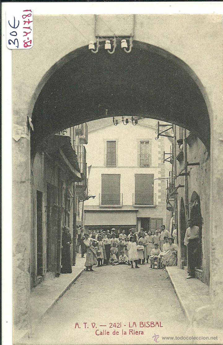 Postkarten: (PS-41781)POSTAL DDE LA BISBAL-A.T.V.CALLE DE LA RIERA