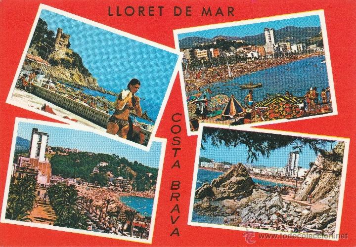 Postales: N&ordm; 13534 POSTAL LLORET DE MAR GERONA - Foto 1