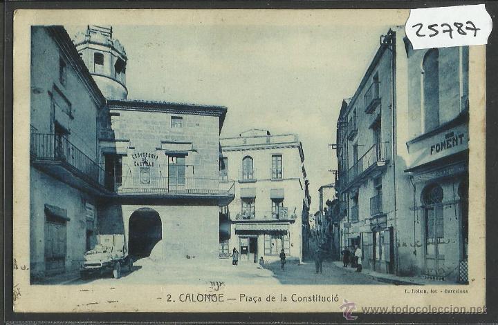 Postales: CALONGE - 2 - PLA&Ccedil;A DE LA CONSTITUCIO - ROISIN - (25787) - Foto 1