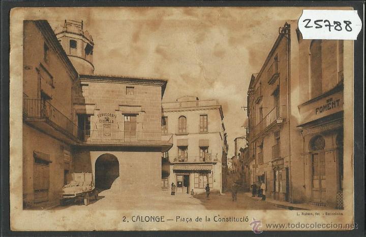 Postales: CALONGE - 2 - PLA&Ccedil;A DE LA CONSTITUCIO - ROISIN - (25788) - Foto 1