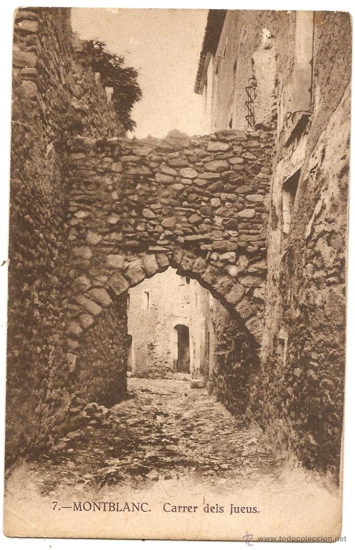 Postales: Montblanc, postal antigua - Foto 1