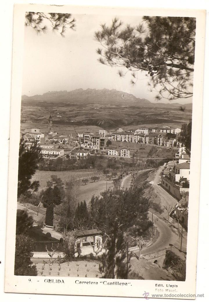 Postales: Gelida, postal antigua - Foto 1