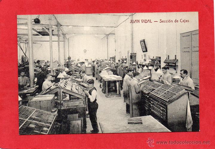 Postales: juan vidal. secci&oacute;n de cajas - Foto 1