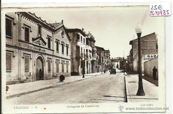 Postkarten: (PS-41985)POSTAL FOTOGRAFICA DE TARREGA-AVINGUDA DE CATALUNYA