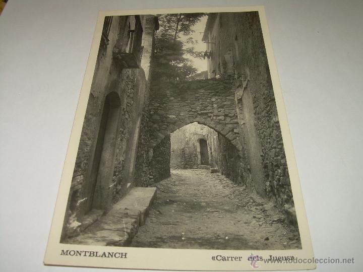 Postales: ANTIGUA POSTAL.......MONTBLANCH - Foto 1