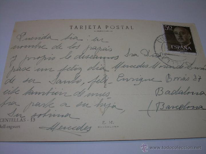 Postales: ANTIGUA POSTAL....CENTELLAS - Foto 2