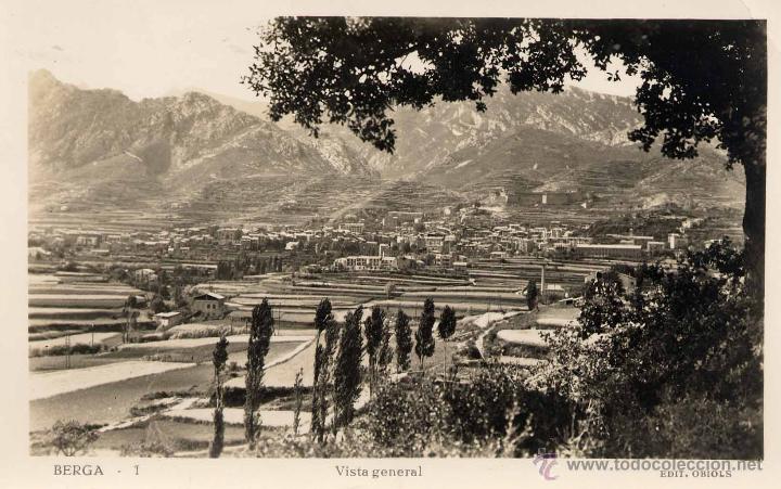Postales: BERGA (BARCELONA).- VISTA GENERAL. - Foto 1