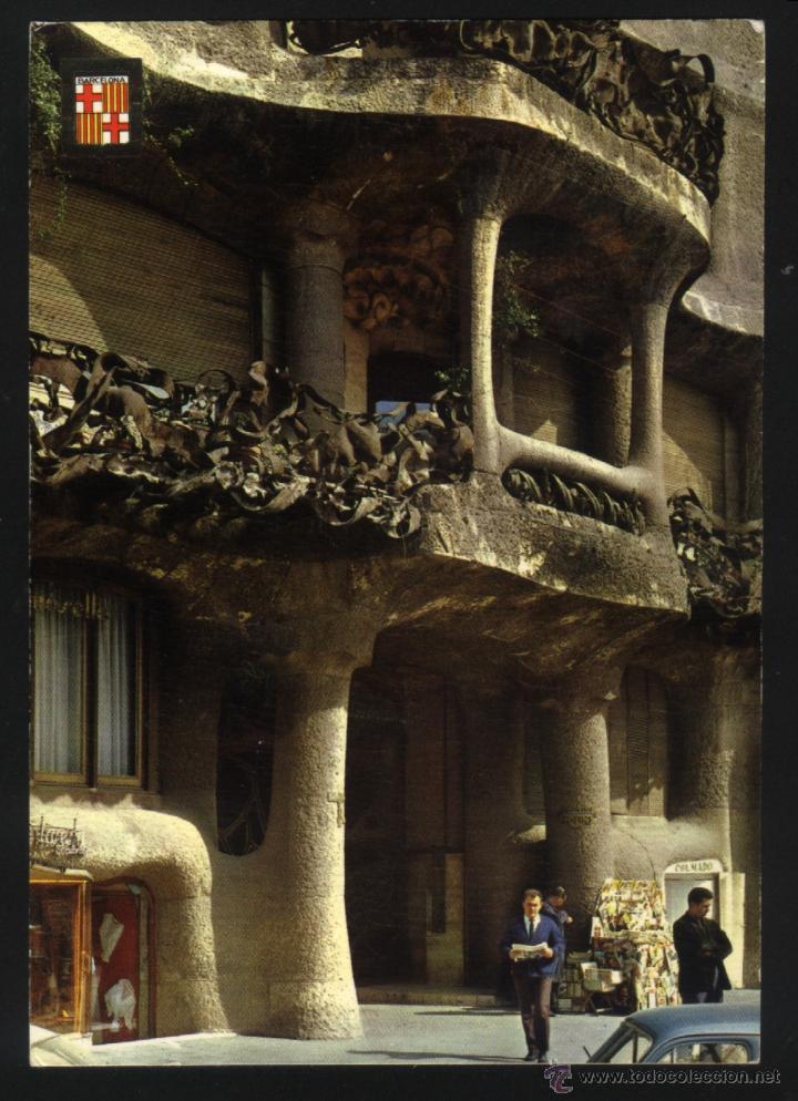 Postales: A-0674- BARCELONA. GAUDI. - Foto 1