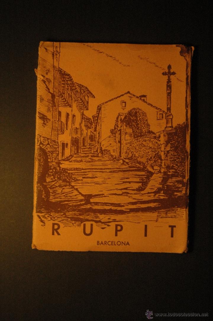 Postales: Desplegabel de postales de Rupit. - Foto 1