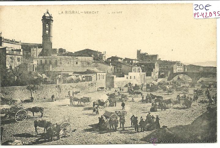 Postcards: (PS-42095)POSTAL DE LA BISBAL-MERCAT