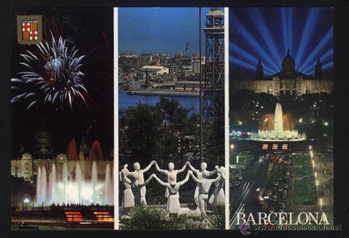 Postales: A-0687- BARCELONA. DIVERSOS ASPECTOS - Foto 1
