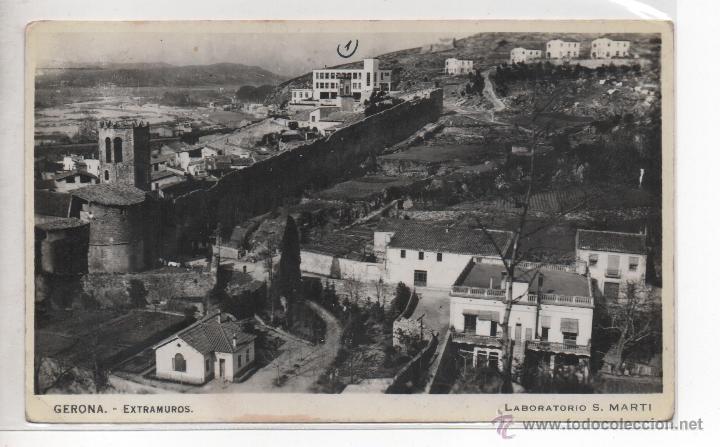 Postales: GERONA .- EXTRAMUROS .- LABORATORIOS S. MARTI - Foto 1