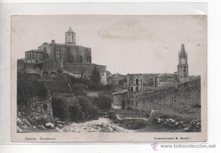 Postales: GERONA .- EXTRAMUROS .- LABORATORIOS S. MARTI - Foto 1