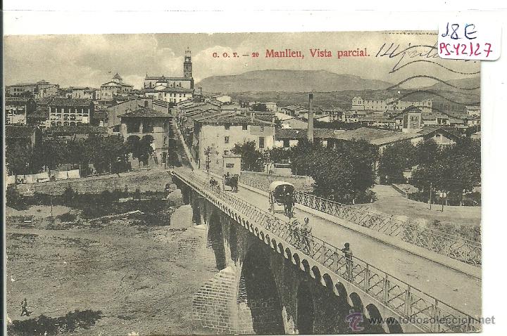 Postkarten: (PS-42127)POSTAL DE MANLLEU-VISTA PARCIAL