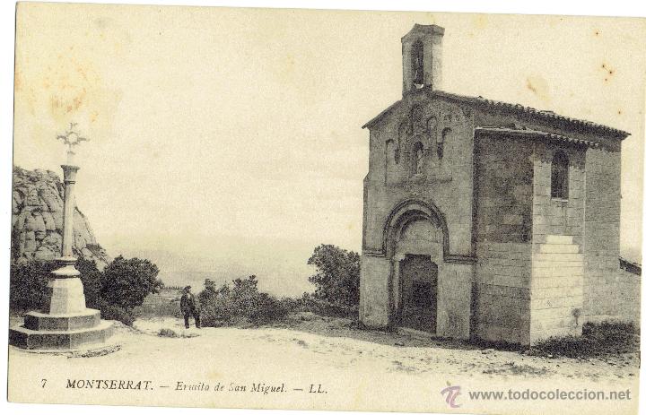 Postales: PS5052 MONTSERRAT 'ERMITA DE SAN MIGUEL'. LL. SIN CIRCULAR