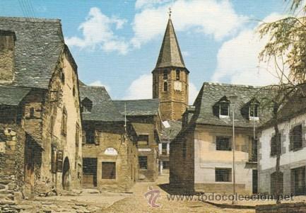 Cartes Postales: SALARDU - PLAZA MAYOR Y TORRE DE LA IGLESIA - N&ordm; 2031- ED. ARRIBAS - A&Ntilde;O 1966 - NUEVA