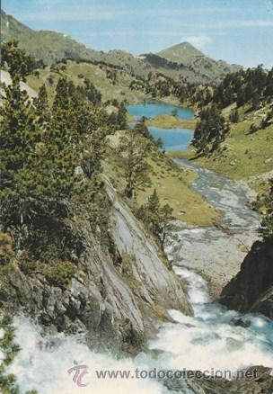 Cartes Postales: COLOMERS - ESTANYS REDO Y LLARG - N&ordm; 126 - ED. FOTO TUR - A&Ntilde;O 1973 - ESCRITA -