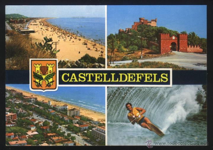Postales: A-0706- BARCELONA. CASTELLDEFELS. - Foto 1