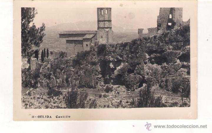 Postales: POSTAL DE GELIDA  CASTILLO . - Foto 1