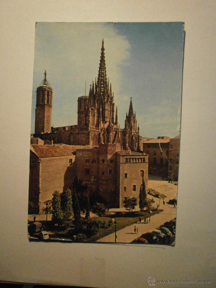 Postales: POSTAL BARCELONA CATEDRAL CIRCULADA - Foto 1