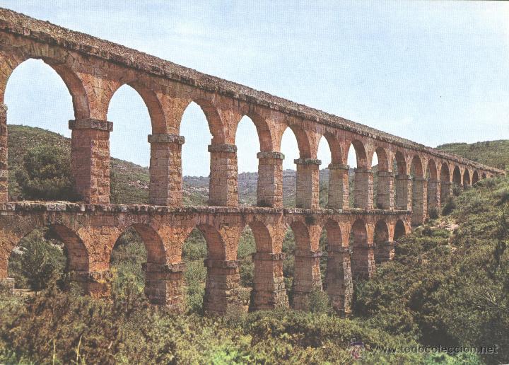 Postales: TARRAGONA - ACUEDUCTO ROMANO - Foto 1