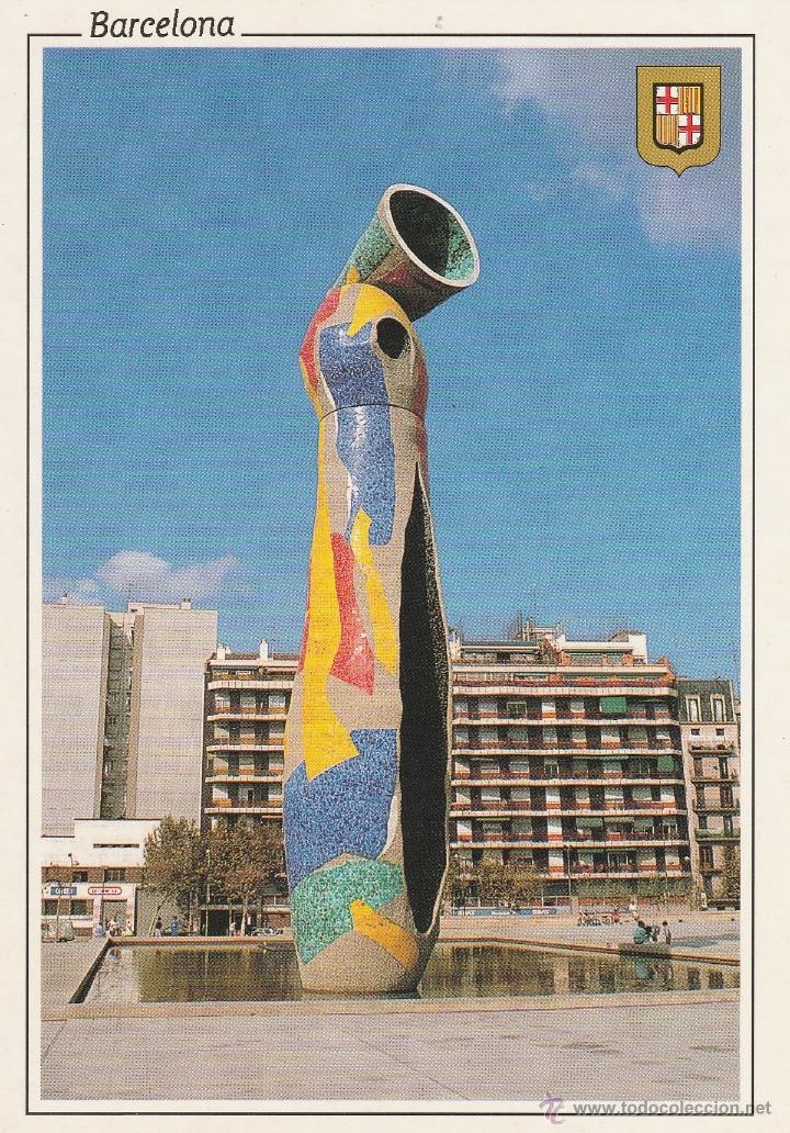 Postais: N&ordm; 16121 POSTAL BARCELONAMONUMENTO A LA DONA