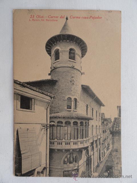 Postales: ANTIGUA POSTAL DE OLOT. - Foto 1