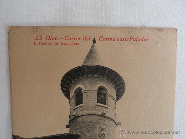 Postales: ANTIGUA POSTAL DE OLOT. - Foto 2