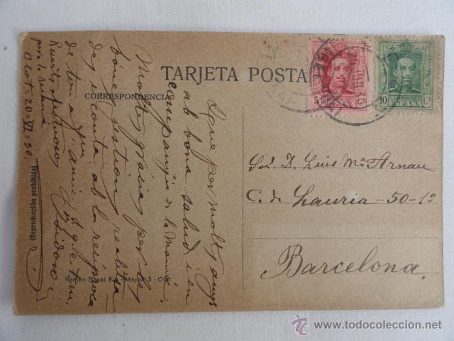 Postales: ANTIGUA POSTAL DE OLOT. - Foto 3