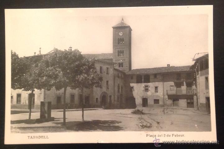 Postales: TARADELL. PLA&Ccedil;A DEL 2 de febrer. - Foto 1