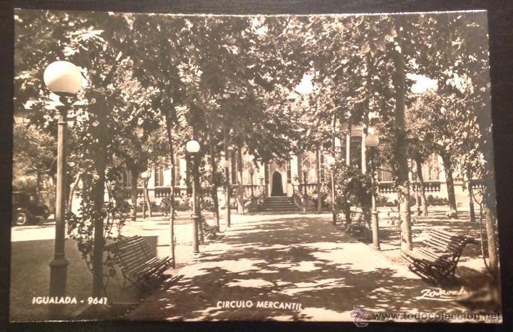 Postales: IGUALADA. CIRCULO MERCANTIL. - Foto 1