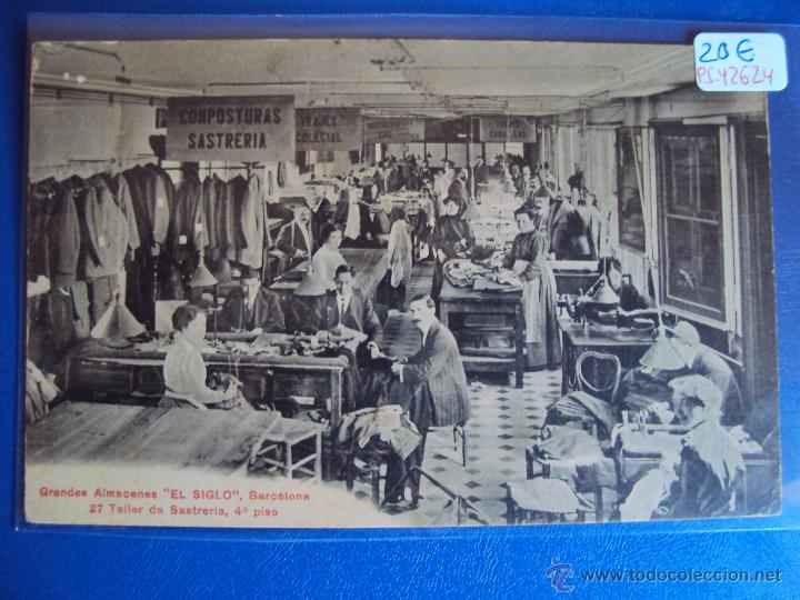 Postkarten: (PS-42624)POSTAL DE BARCELONA-EL SIGLO.TALLER DE SASTRERIA