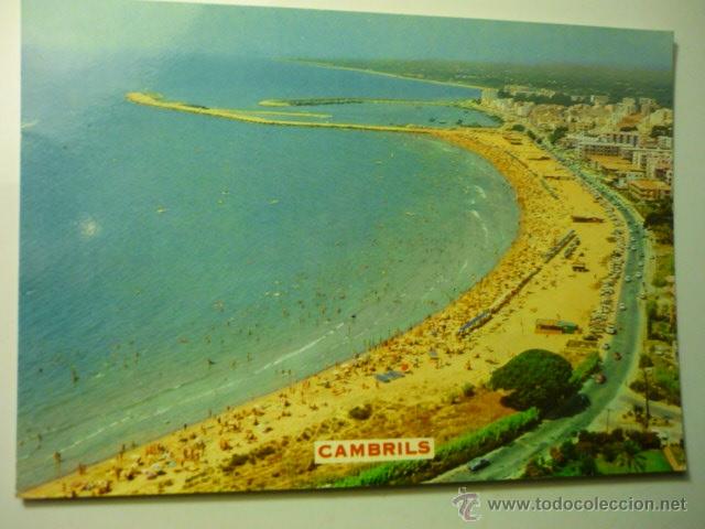 Postales: postal cambrils .-playa .-escrita - Foto 1