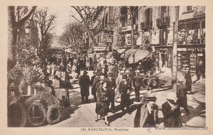 Postales: N&ordm; 16291 POSTAL LAS RAMBLAS BARCELONA - Foto 1