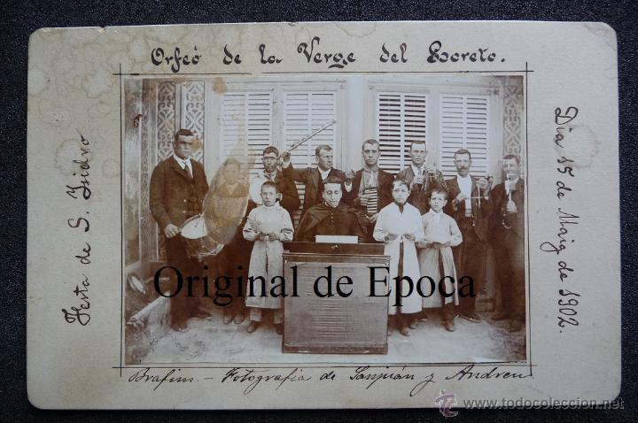 Postcards: (JX-1847)FOTOGRAFIA DE BRAFIM-ORFEO VERGE DEL SECRETO.FESTA DE S.ISIDRO